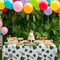 Hawaiian Luau Tablecloths for Party Decorations - Tropical Palm Leaves Table Cloths